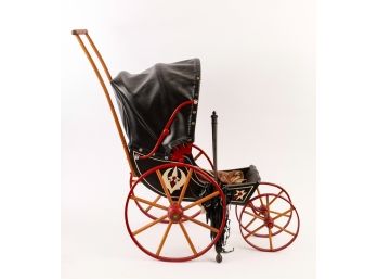 CONTEMPORARY DOLL STROLLER with CANOPY