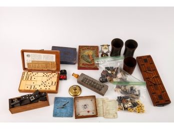 GROUPING of EARLY GAMES and TOYS