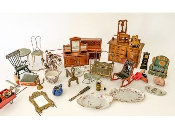 GROUP of DOLL FURNISHINGS