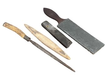 GROUPING OF WETSTONES and KNIFE SHARPENERS