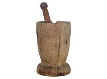 (19th c) MORTAR and PESTLE