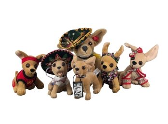 COLLECTION OF STUFFED TACO BELL CHIHUAHUAS