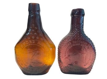(2) CHELMSFORD, MA BOTTLES BY CLEVENGER BROTHERS