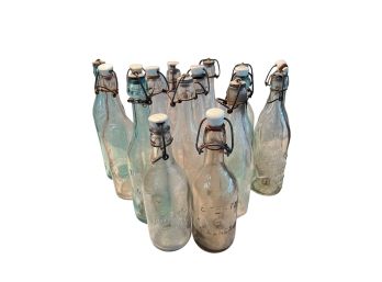 GROUPING OF ANTIQUE/VINTAGE SWING TOP BOTTLES
