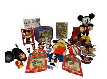 Mickey Mouse Lot with Phone etc