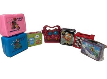 Seven (7) Lunch Boxes