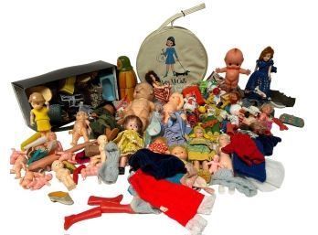 Small Group of Dolls & Accesories