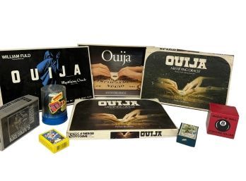 Ouija Boards, Magic 8 Ball, Kreskin, Tarot Card