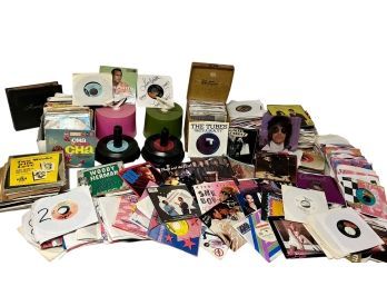 45 RPM Records & Vintage Cases