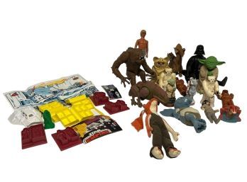 Misc Star Wars Figures and Play-Doh Set