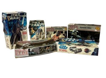 6 Star Wars Model Kits