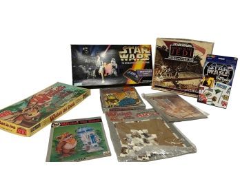 Star Wars Game & Puzzle Lot