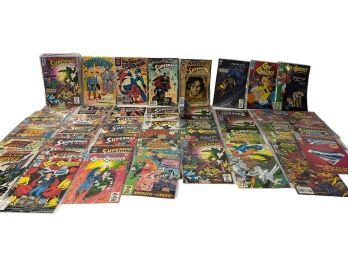 Approximately 75 Comic Books