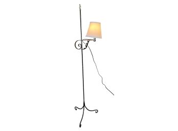 IRON BRIDGE LAMP w/ BRASS FINIAL