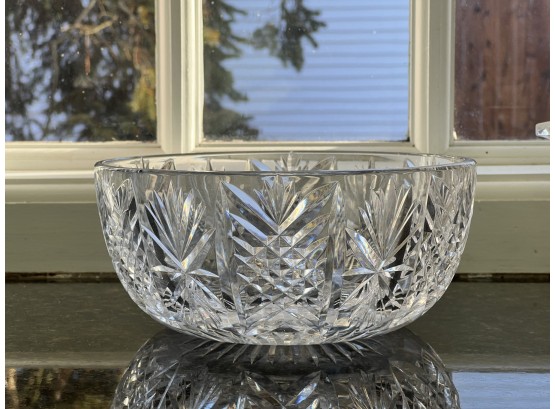 TYRONE IRISH CUT CRYSTAL BOWL