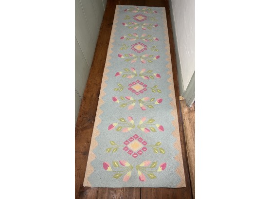 CONTEMPORARY WOOL RUNNER By JOE ELLEN DESIGNS