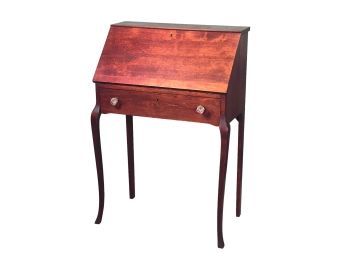 EARLY (20th c) LADIES FALL FRONT WRITING DESK