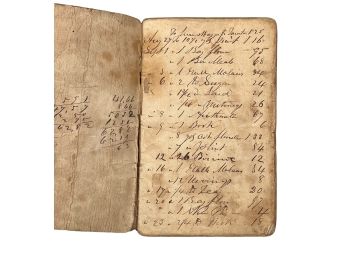 1863/64 DRY GOODS STORE INVENTORY BOOK