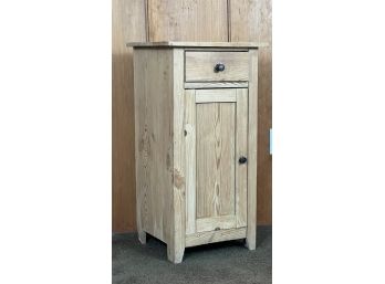 (1) DRAWER PINE NIGHT STAND