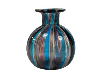 SMALL HANDBLOWN MURANO VASE