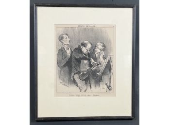 HONORE DAUMIER (1808-1879) - Lithograph