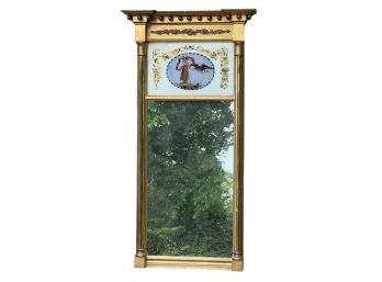 AMERICAN FEDERAL GILT SPLIT COLUMN MIRROR