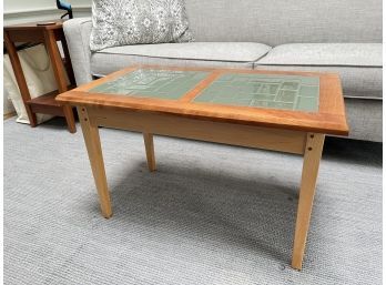 TILE TOP COFFEE TABLE