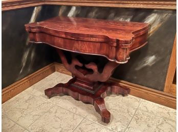 MAHOGANY EMPIRE GAME TABLE