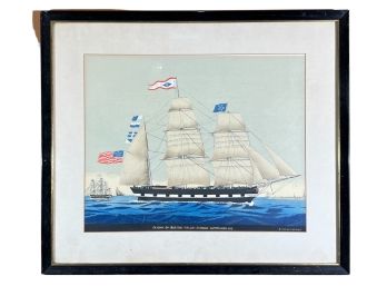 PETRUS WEYTS 'SAXONY OF BOSTON' PRINT