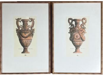 (2) JEAN MAROT ETCHINGS OF URNS