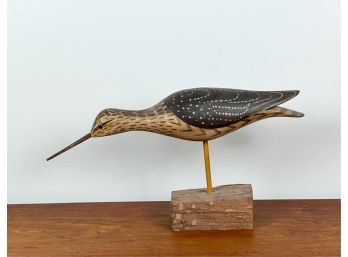 CARVED and PAINTED SHORE BIRD DECOY