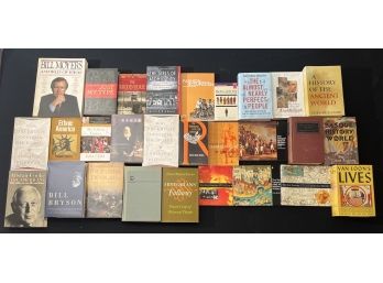 (28) MISCELLANEOUS BOOKS MOSTLY HISTORICAL