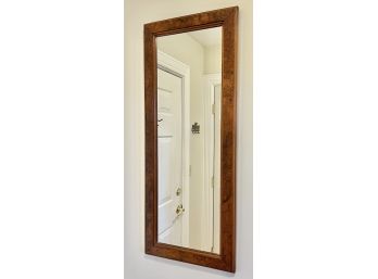 MOLDED BURLWOOD MIRROR