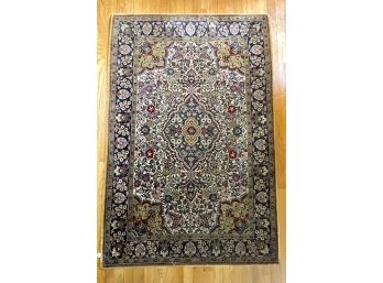 VERY TIGHTLY WOVEN ORIENTAL AREA / SCATTER RUG