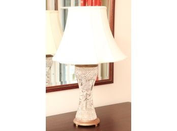 CUT CRYSTAL TABLE LAMP