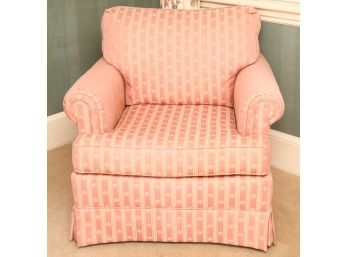 LOW UPHOLSTERED ARMCHAIR FROM JORDAN MARSH