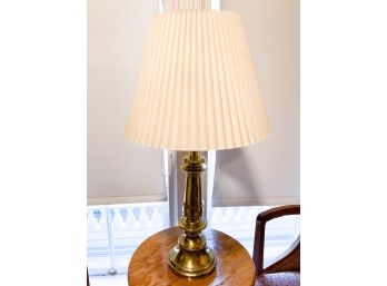 BRASS TABLE LAMP