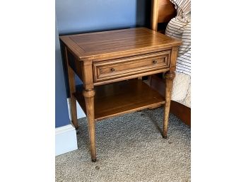 WHITE FURNITURE (1) DRAWER NIGHT STAND