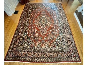 (Mid 20th c) ROOM SIZED ORIENTAL RUG / FRONT HALL