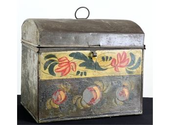 DOME TOP TOLEWARE DOCUMENT BOX