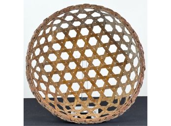 EARLY WOVEN CHEESE BASKET