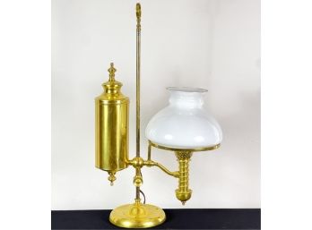 ELECTRIFIED BRASS STUDENT LAMP