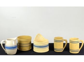 (5) PCS YELLOW WARE