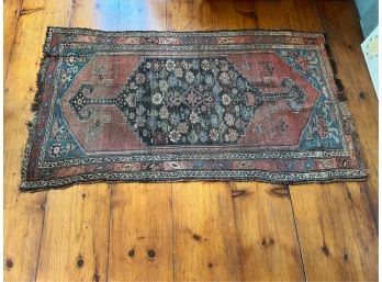 HANDWOVEN OUSHAK ORIENTAL AREA RUG