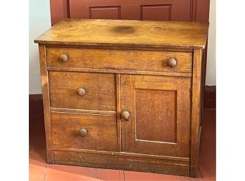 (3) DRAWER VICTORIAN COMMODE