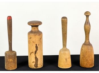 GROUP (4) PINE PESTLES