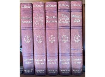 (5) 1913 O. HENRY BOOKS