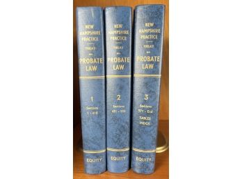 (3) NEW HAMPSHIRE PRACTICE LAW BOOKS