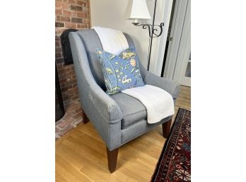 ETHAN ALLEN UPHOLSTERED ARMCHAIR