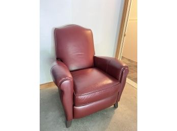 ETHAN ALLEN LEATHER RECLINER